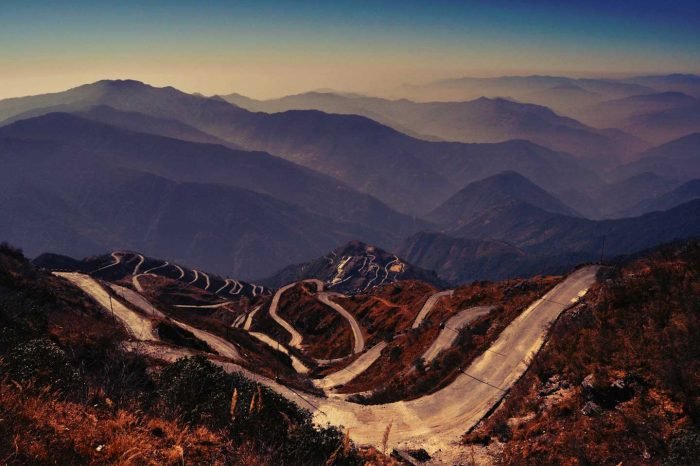 Spiritual Buddhist monastery in Sikkim